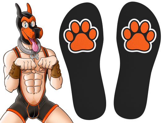 Chaussettes Puppy Hood Orange