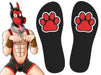 Chaussettes Puppy Hood Rouges