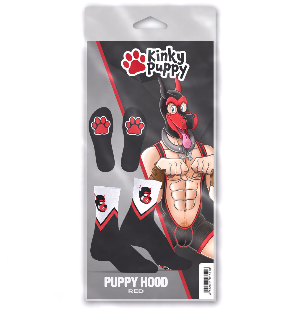 Chaussettes Puppy Hood Rouges