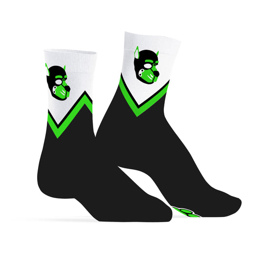 Chaussettes Puppy Hood Vertes