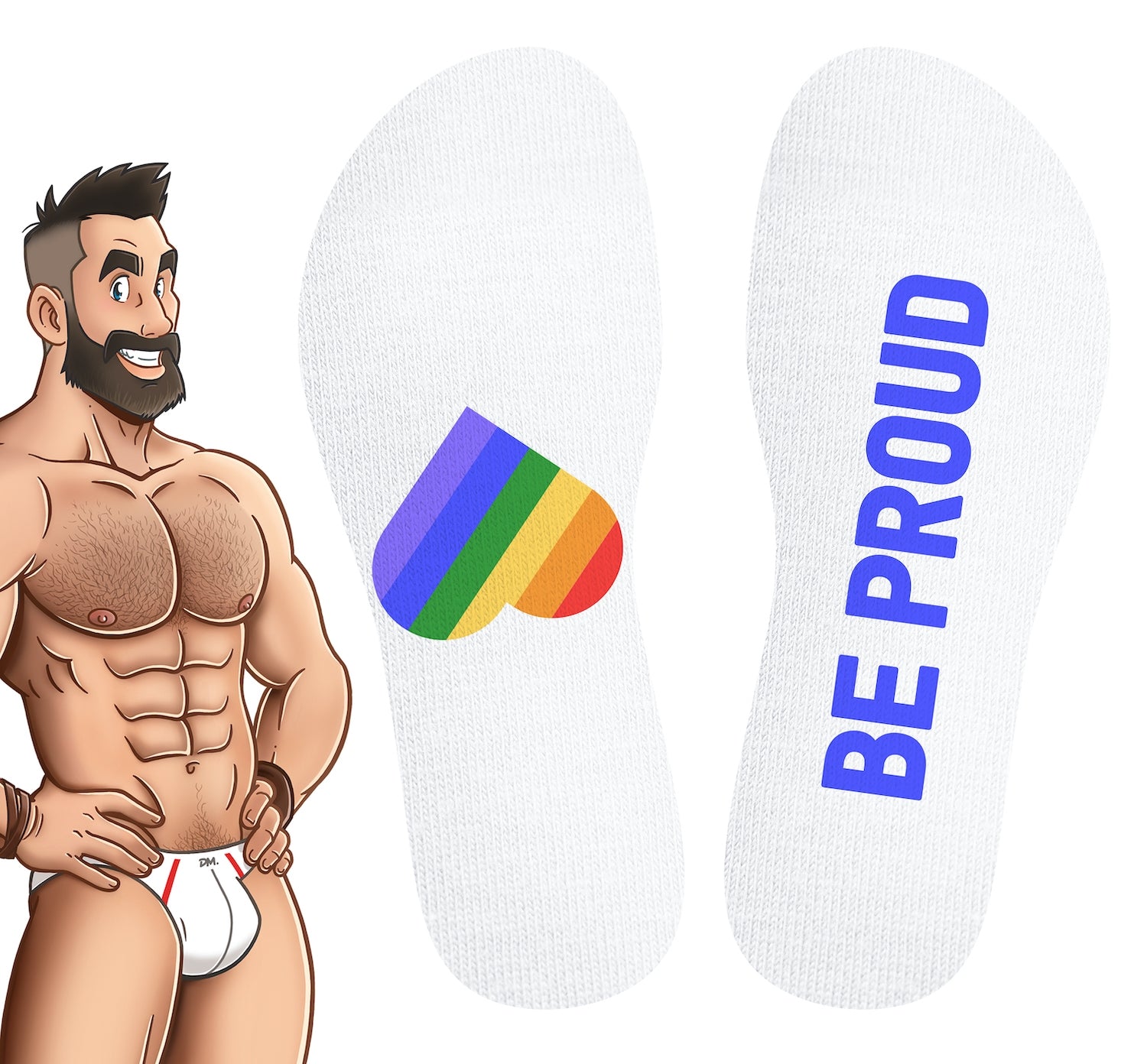 Chaussettes Rainbow Be Proud SneakXX