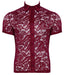 Chemise en dentelle Kalispa Bordeaux