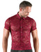 Chemise en dentelle Kalispa Bordeaux