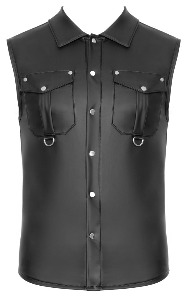 Chemise sans manches Lessio Noire
