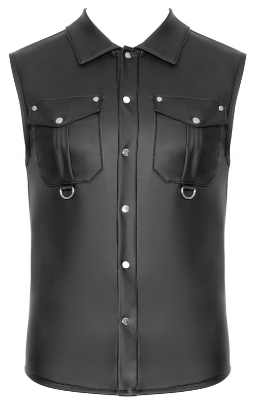 Chemise sans manches Lessio Noire