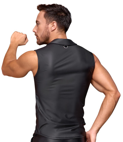 Chemise sans manches Lessio Noire