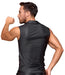 Chemise sans manches Lessio Noire