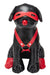Chien en Simili Bandit 24cm Noir