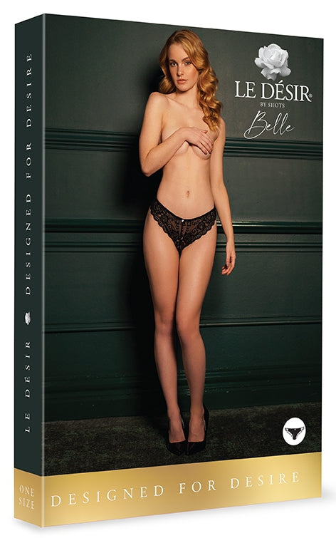 Culotte Dentelle CLAIRE Noire
