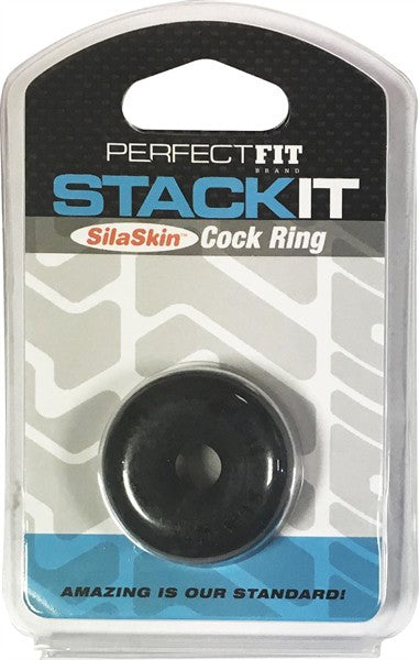 Cock Ring Stack It Noir