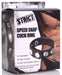 Cockring 4 pressions SPEED Noir