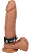 Cockring ajustable en cuir The Leather 5 Snap Noir