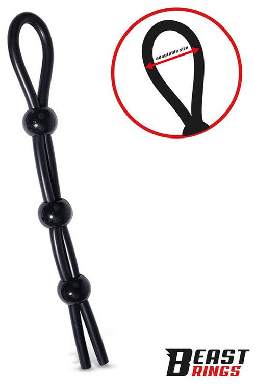 Cockring ajustable Multi Lasso 3 Billes