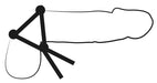 Cockring ajustable Multi Lasso 3 Billes