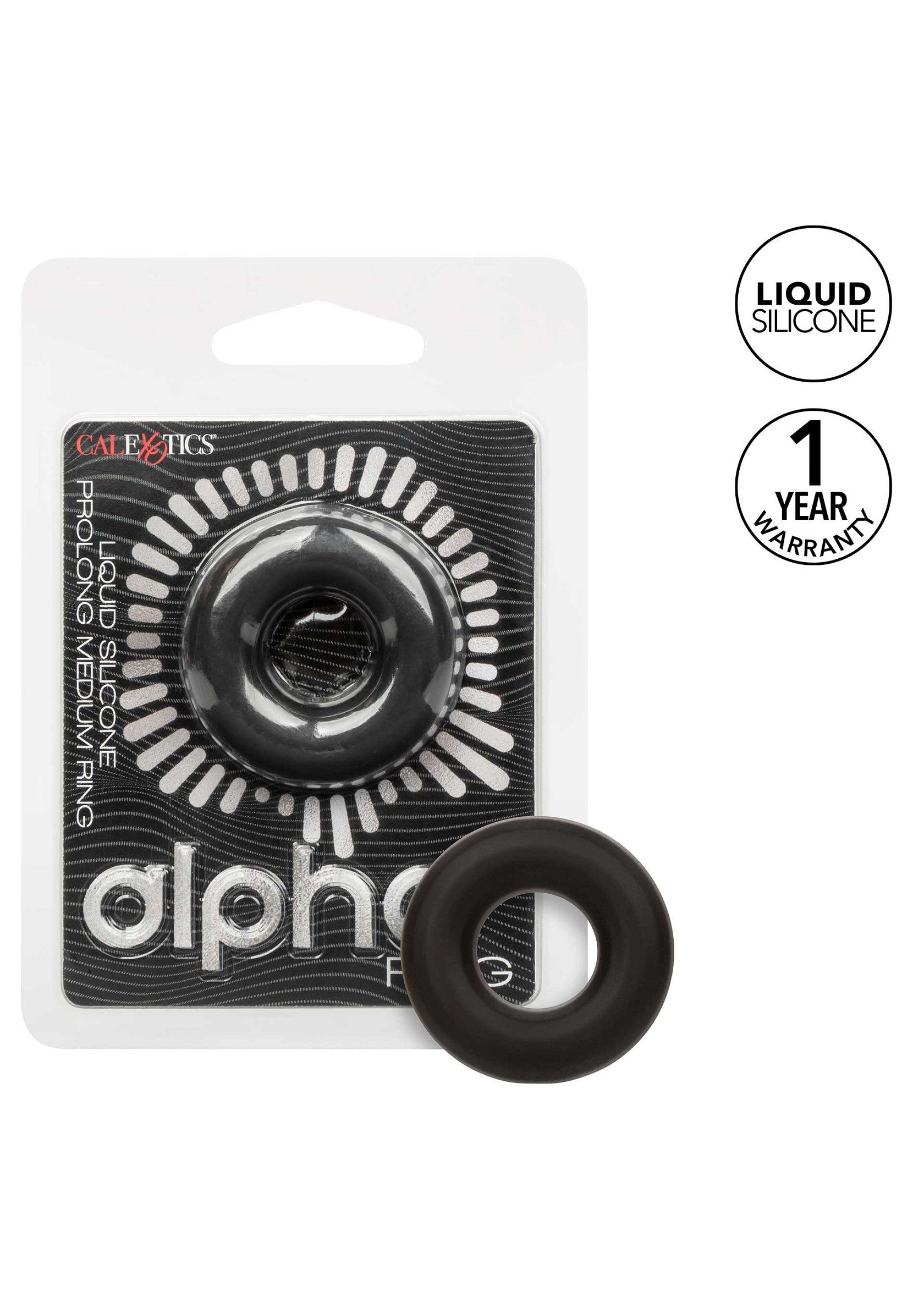 Cockring Alpha Black 20mm