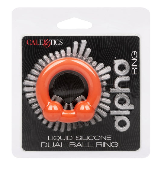 Cockring Alpha Dual Ball 37mm Orange
