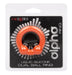 Cockring Alpha Dual Ball 37mm Orange