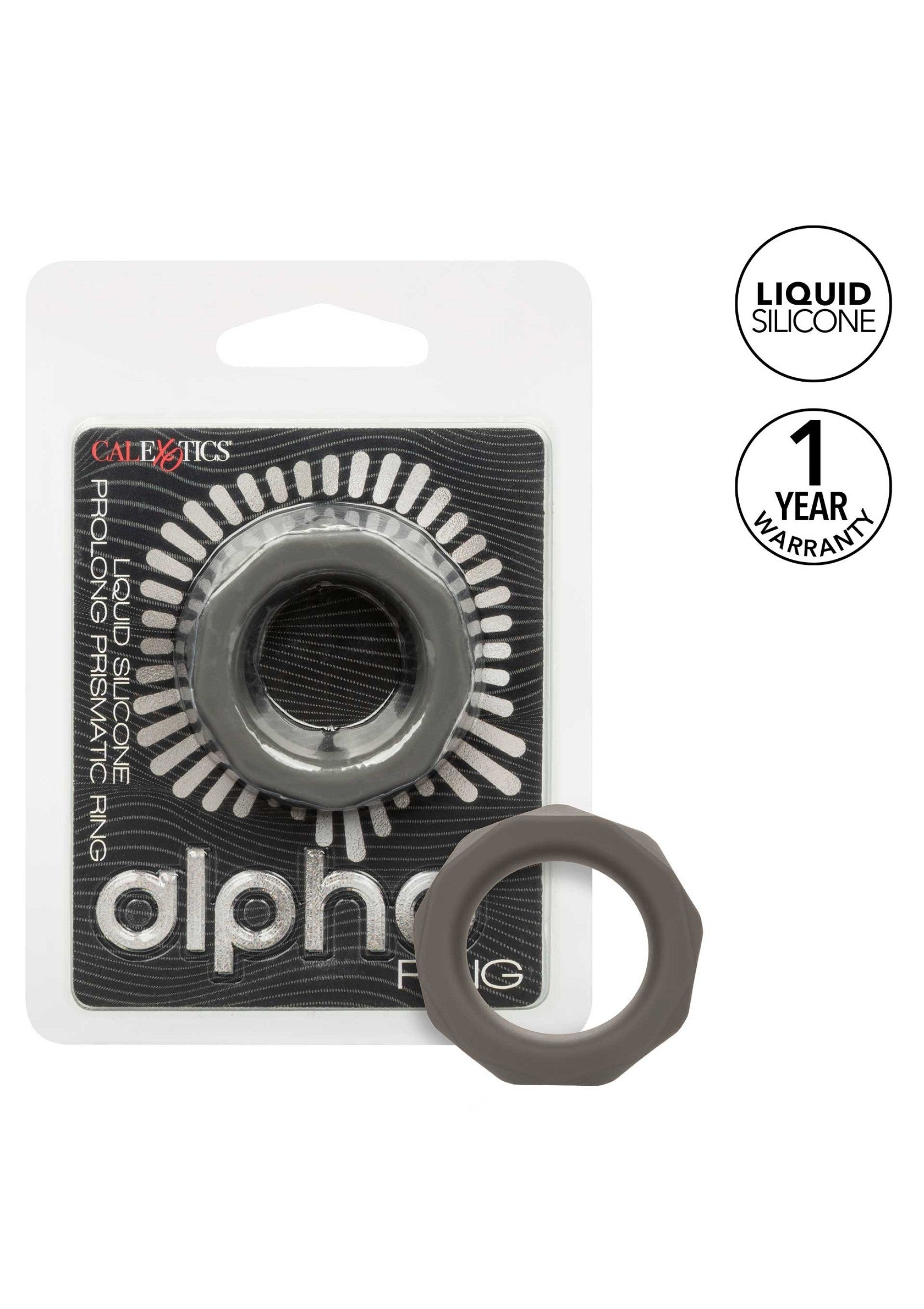 Cockring Alpha Grey 25mm