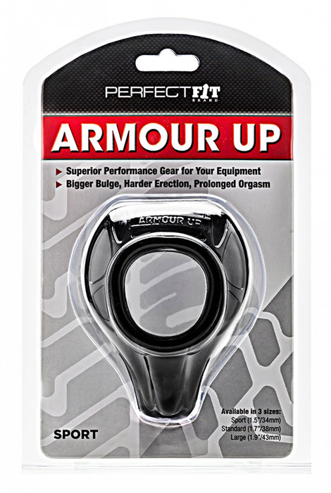 Cockring Armour Up Sport Noir