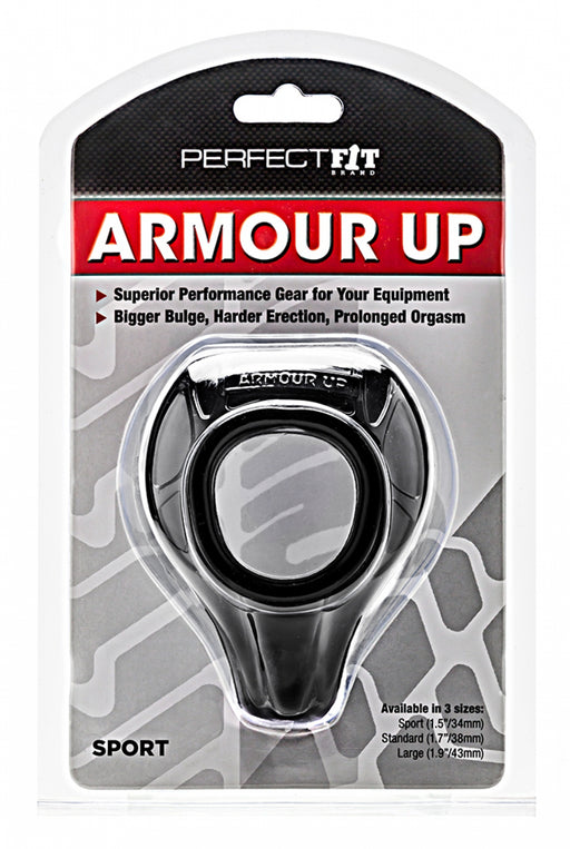 Cockring Armour Up Sport Noir