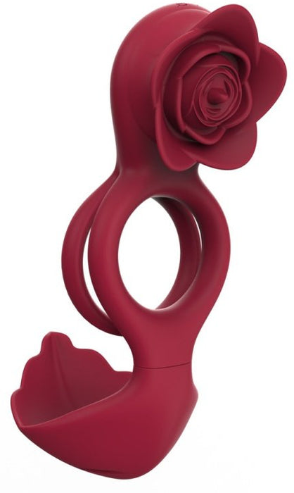 Cockring avec Rose Vibrante ROSEVIBS