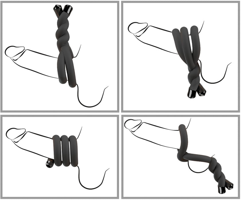 Cockring Bend Cock Noir