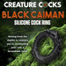 Cockring Black Caiman Noir