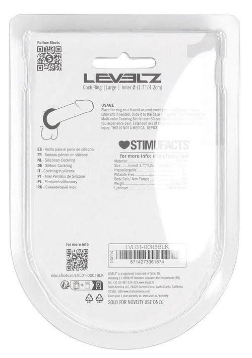 Cockring Cock Levelz L 42mm