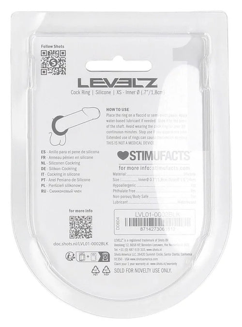 Cockring Cock Levelz XS 18mm