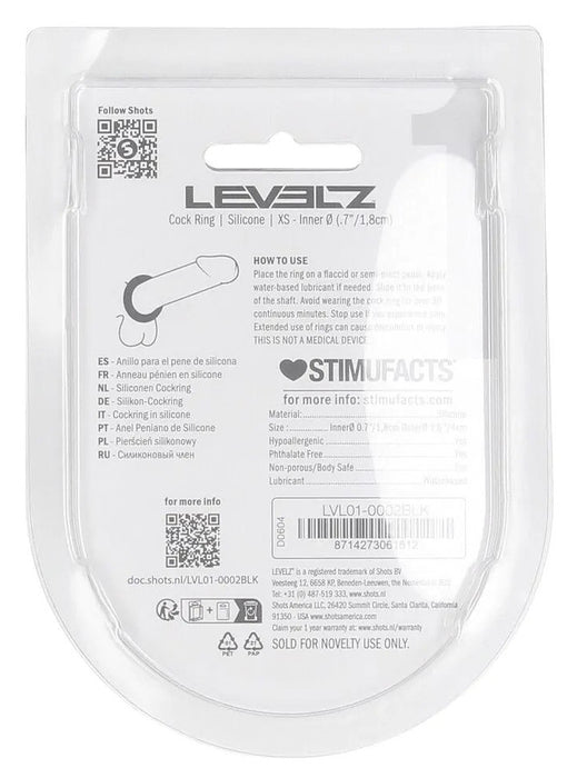 Cockring Cock Levelz XS 18mm