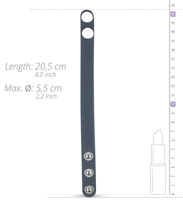 Cockring Cock Strap 15mm Noir
