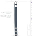 Cockring Cock Strap 15mm Noir