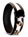 Cockring Cuir Blanc
