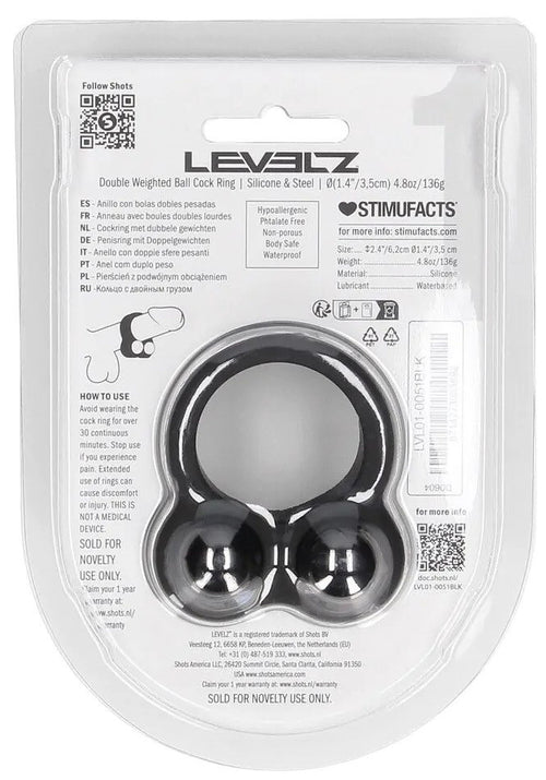 Cockring Duo Weight 35 mm - Poids 136g