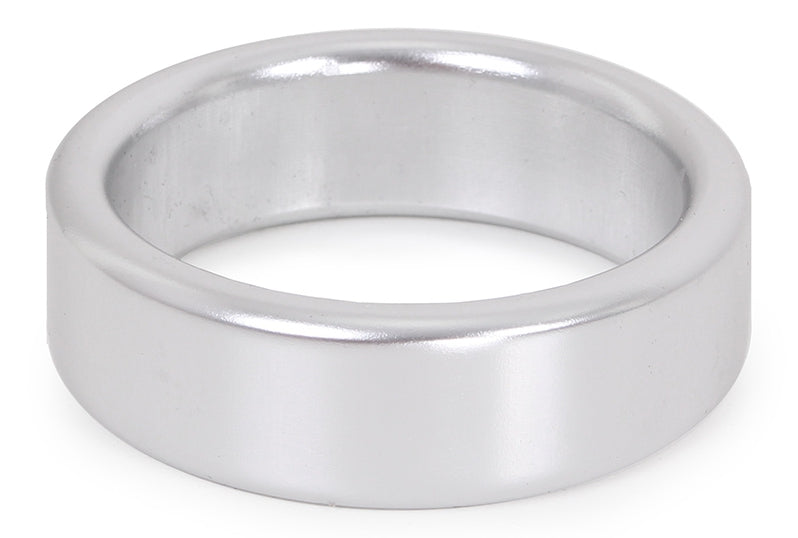 Cockring en aluminium Circle 15mm Argenté