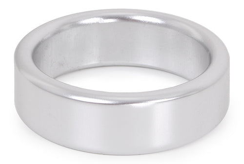 Cockring en aluminium Circle 15mm Argenté