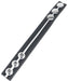 Cockring en cuir 3 Pressions Noir-Blanc