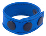 Cockring en cuir Cocky Bleu