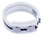 Cockring en cuir Tippy Blanc