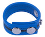 Cockring en cuir Tippy Bleu