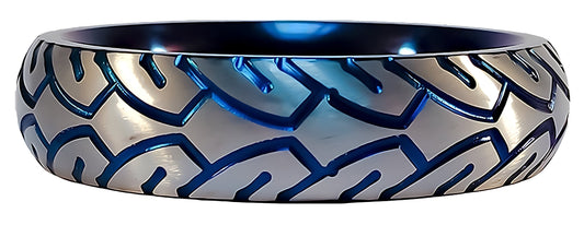 Cockring en métal Blue Racer