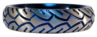 Cockring en métal Blue Racer