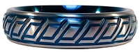 Cockring en métal Blue Wave