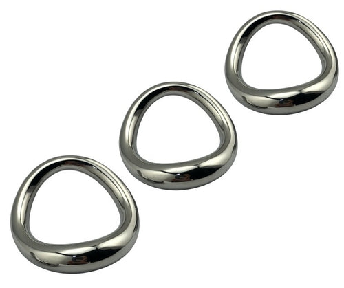 Cockring en métal Curved Steel