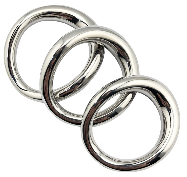 Cockring en métal Curved Steel