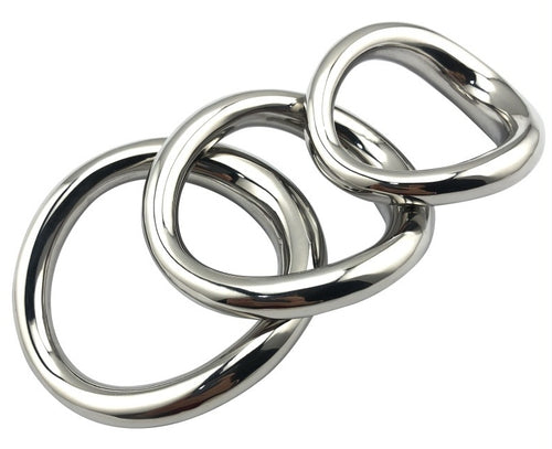 Cockring en métal Curved Steel