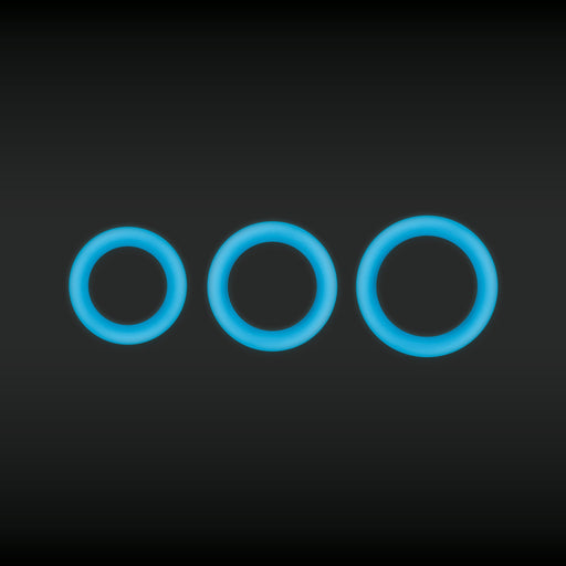 Cockring Fluo Firefly Bleu