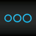 Cockring Fluo Firefly Bleu