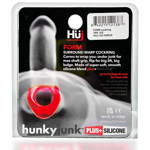 Cockring Form 23 mm Transparent