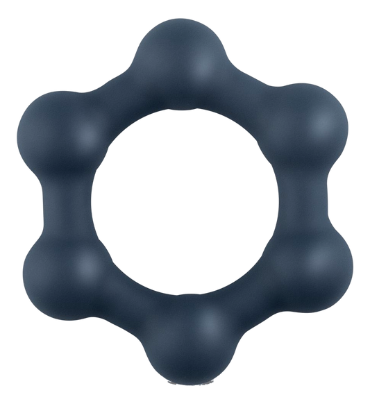 Cockring Hexagone avec boules